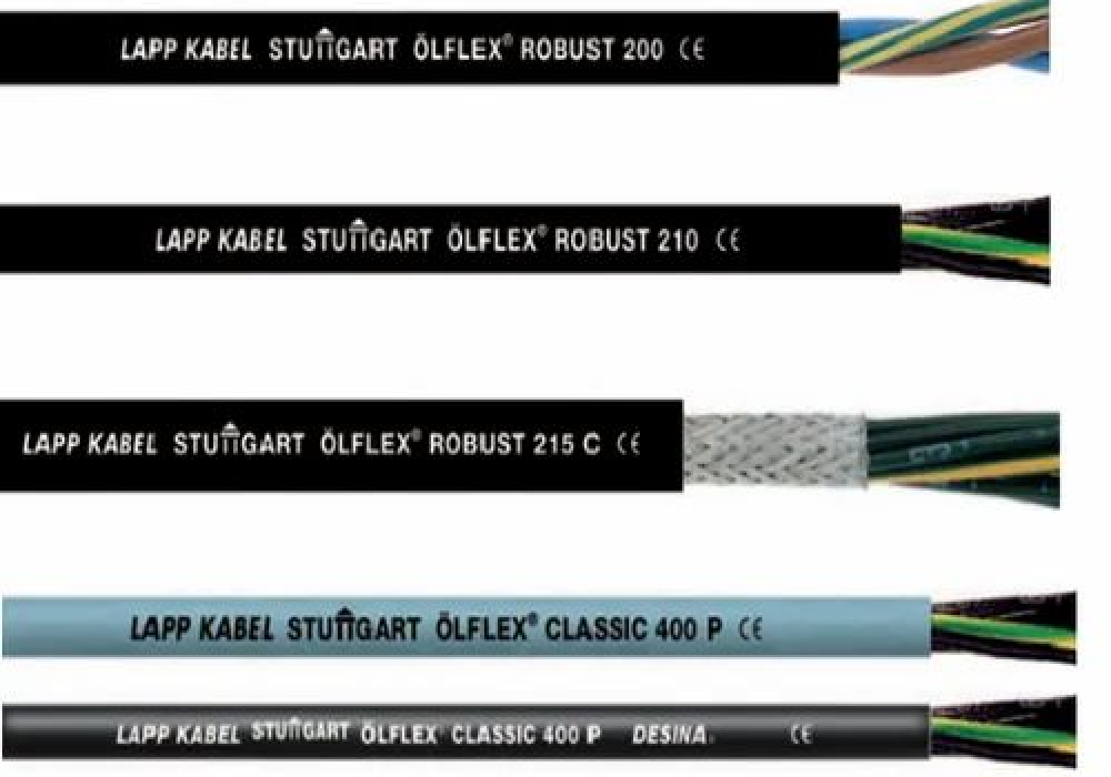 Kabelis ÖLFLEX® 408 P 5G6,0