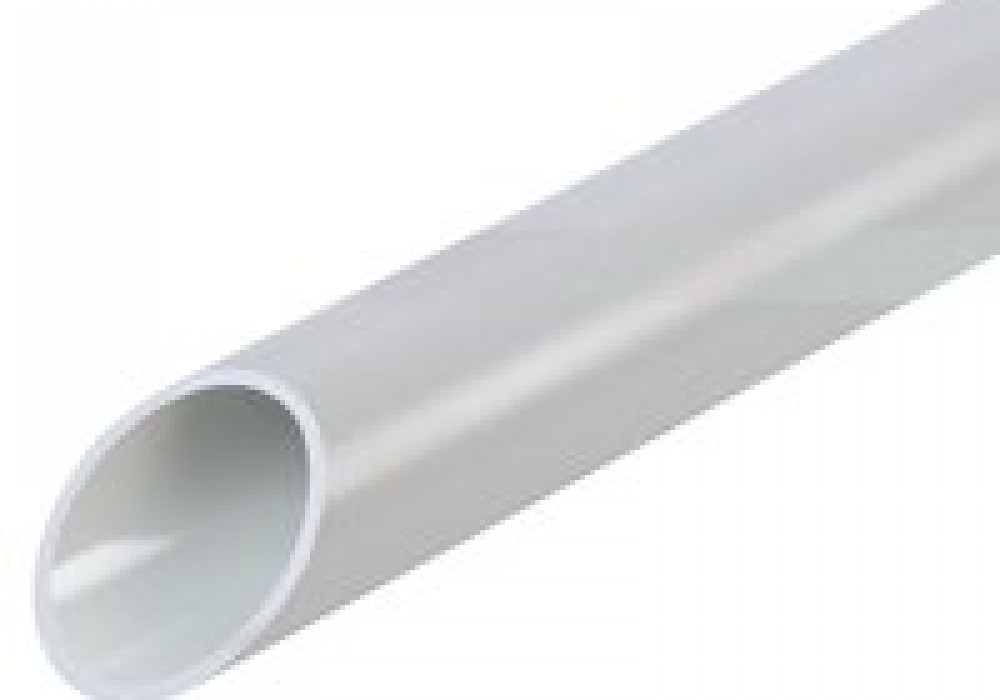 Cietā caurule D16mm, L=3m, 320N PVC (paka 111m) pelēka ISOFIX-EL-F (palete=7992m)