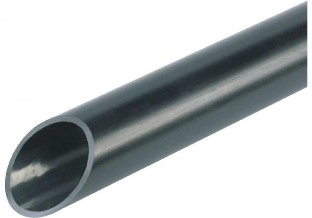 Cietā caurule UV D20mm, L=3m, 1250N PVC (paka 57m) outdoor melna