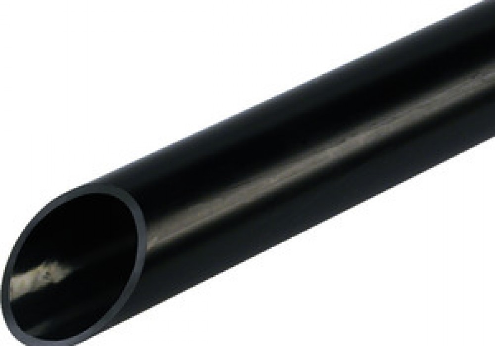 Cietā caurule UV D32mm, L=3m, 1250N PVC (paka 21m) outdoor melna