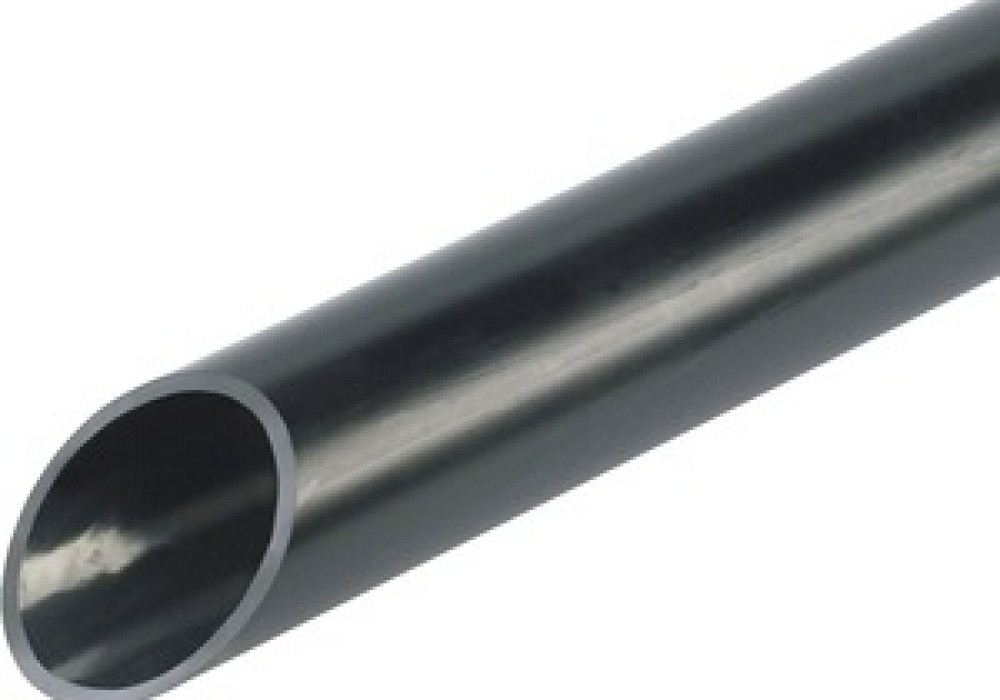 Cietā caurule UV D40mm, L=3m, 1250N PVC (paka 21m) outdoor melna