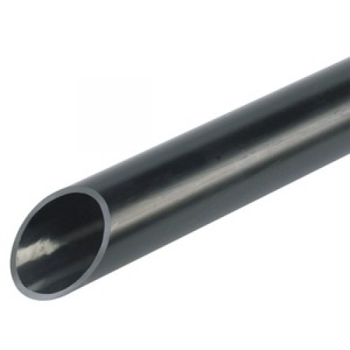 Cietā caurule UV D50mm, L=3m, 1250N PVC (paka 21m) outdoor melna