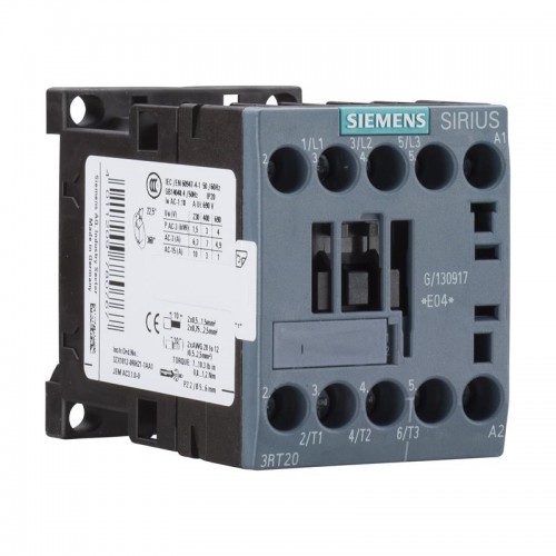Contactor, AC-3, 4 kW / 400 V, 1 NO, 230 V AC, 50 / 60 Hz, 3-pole, Size S00 screw terminal