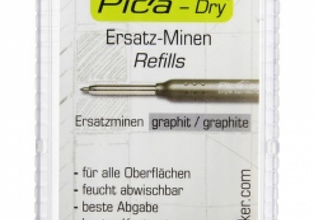Grafītu komplekts PICA-Dry, 10xmelni
