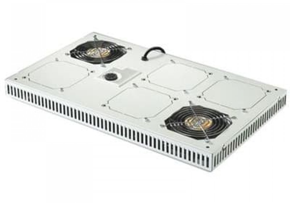 DK ventilatora montāžas plāksne, WHD: 340x59x550 mm, maks. 6 ventilatori, TS IT, RAL 7035