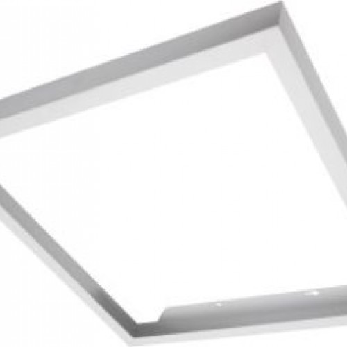 LED paneļu rāmis virsapmetuma montāžai gaismekļiem Levanto PLN/UGR LED, balts 605*605*50mm