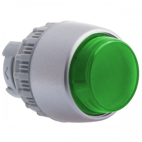Poga ar LED FP PCPI zaļa 1NO IP40 24V