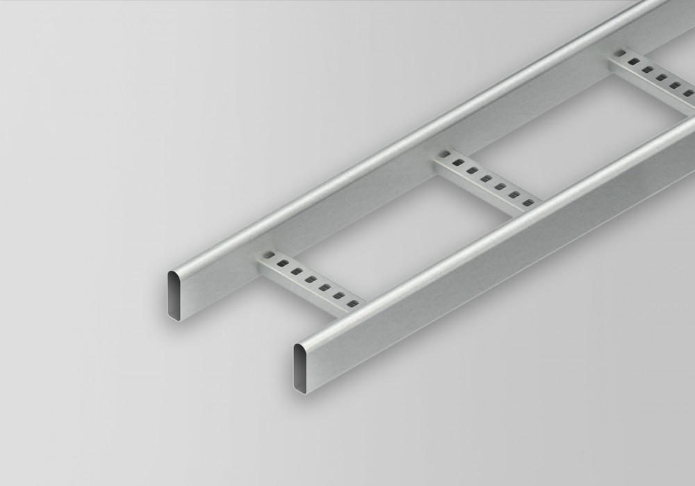 Adjustable splice plate, horizontal, for KL, height 100 mm