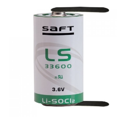 Litija baterija LS33600CNR 3.6V 17000mAh Saft