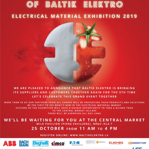 Taste of Baltik Elektro-Elektromateriālu izstāde 2019!