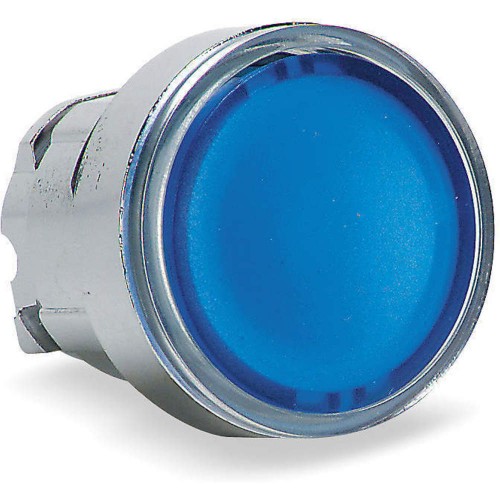 Izgaismota poga bez fiksācijas,LED-zila