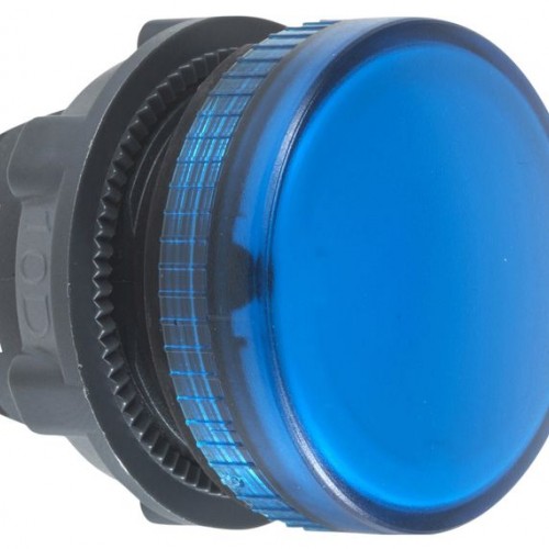 LED indikatora galva, zila