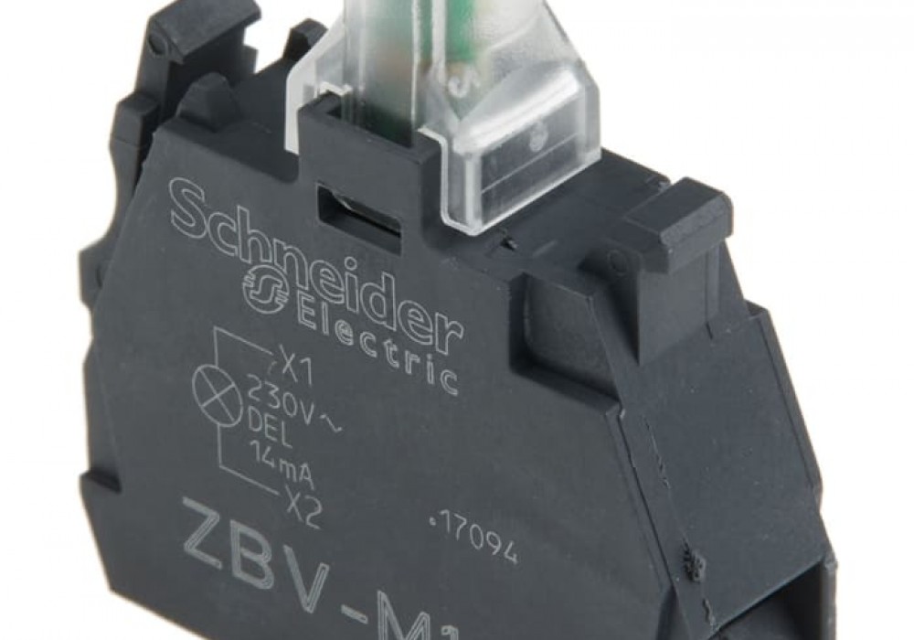 LED indikators 230…240VAC, balts